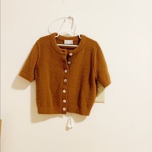 wilfred shrunken cardigan